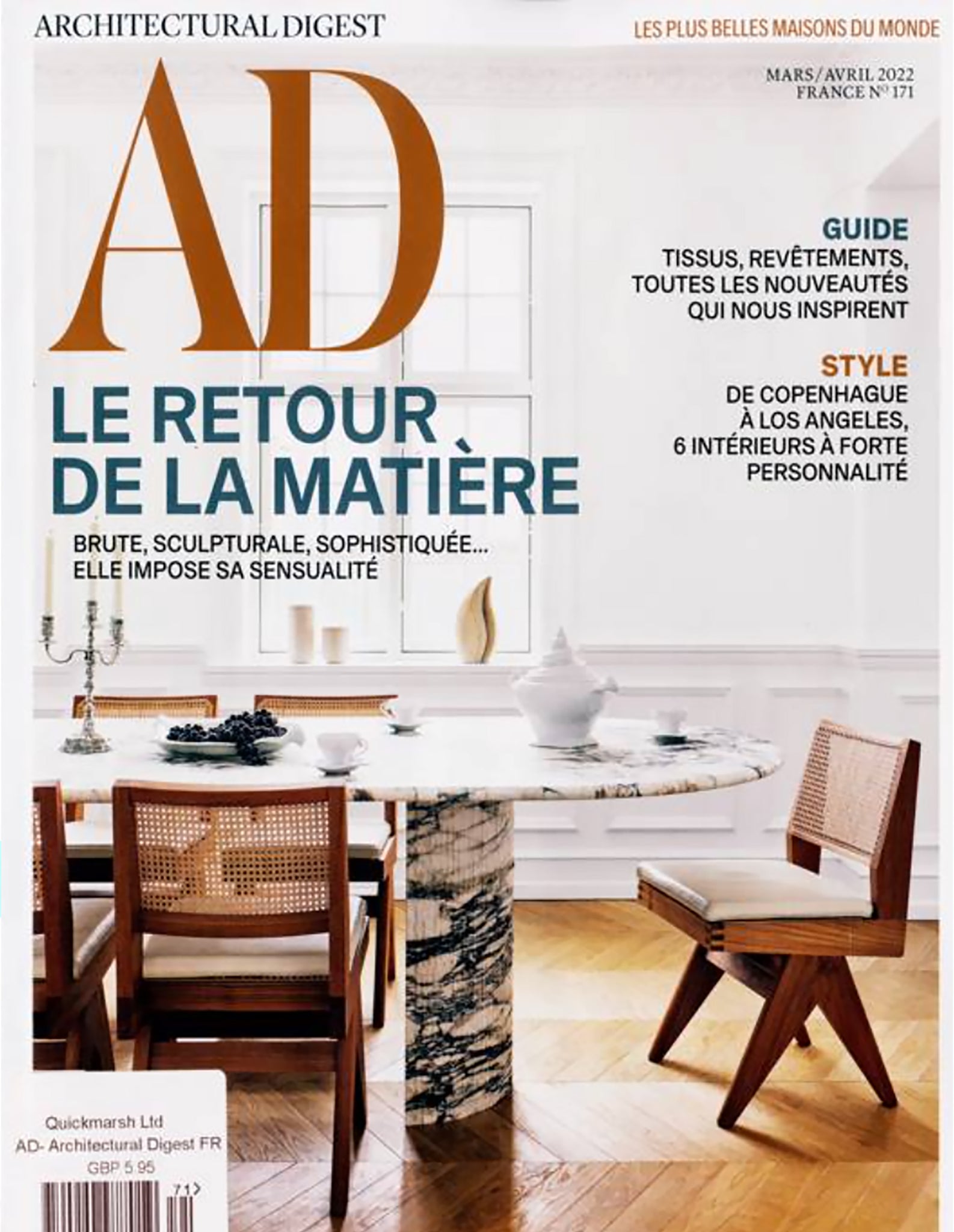 Architectural Digest France, March/April 2022