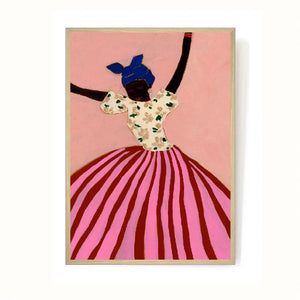 Artwork Dancer Pink by Joëlle Wehkamp