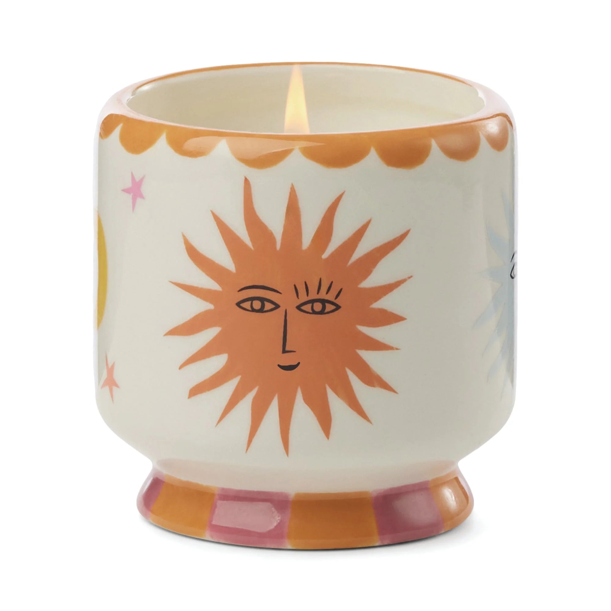 Adopo Ceramic Candle - Sun (Orange Blossom)
