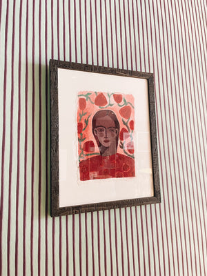 Artwork Woman Red From MNE Art Studio