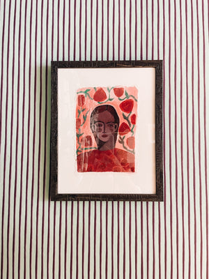 Artwork Woman Red From MNE Art Studio