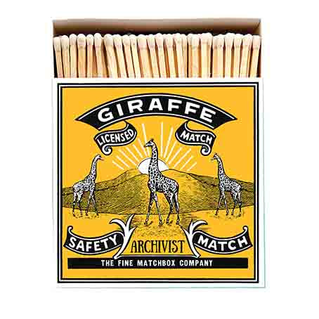Matches Giraffe