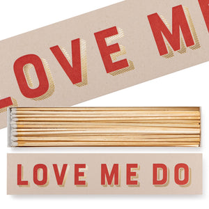 Matches Love Me Do