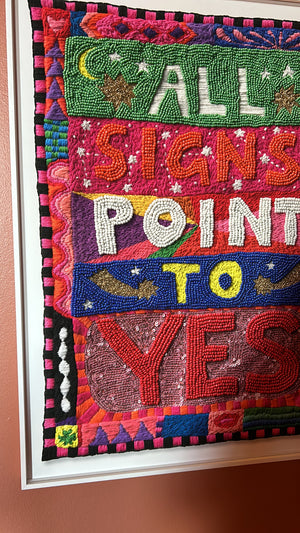 Art work all signs to yes big
