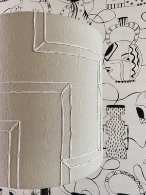Lampshade in Dedar fabric