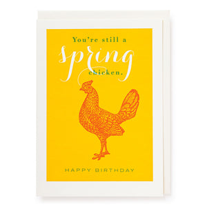 Card Spring Chicken