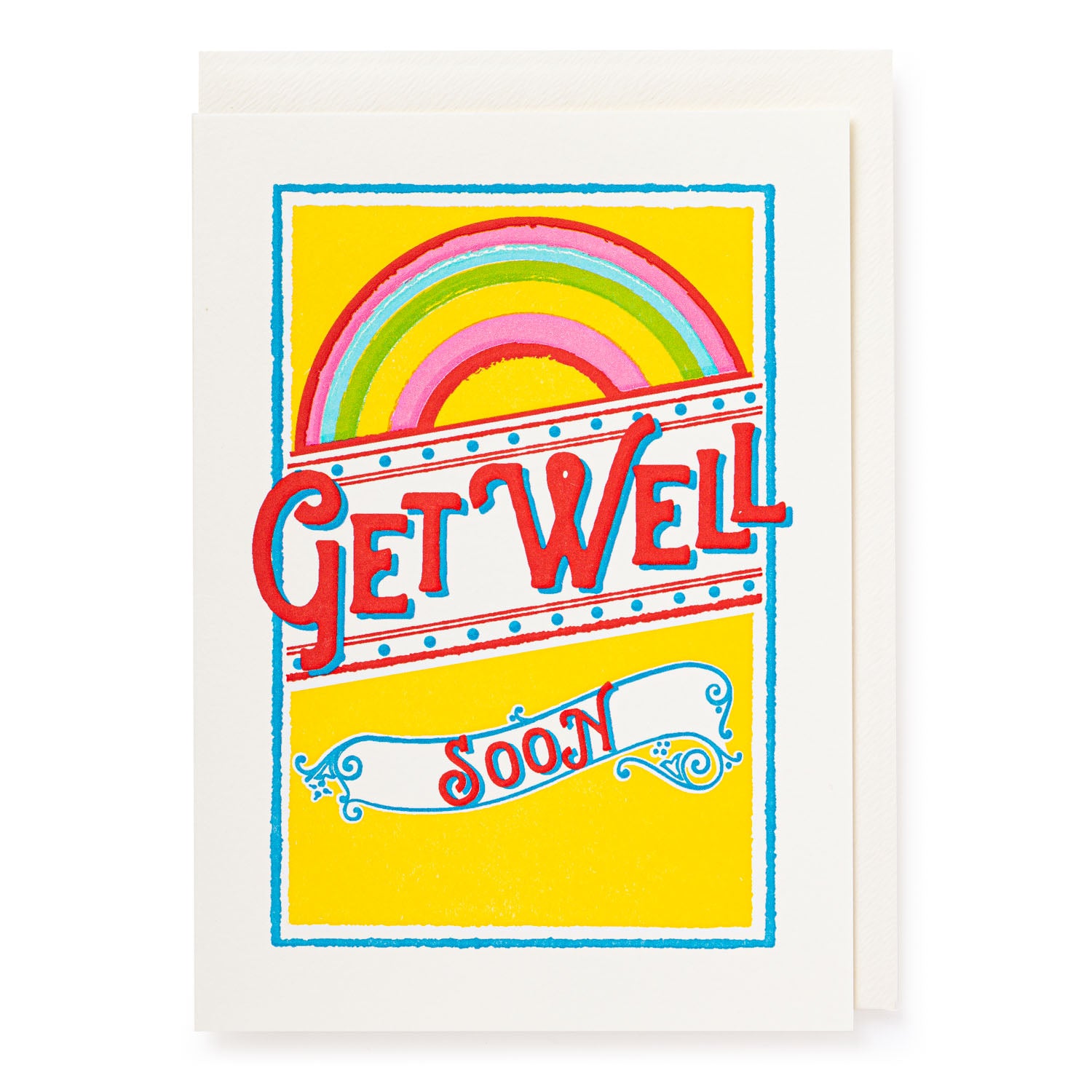 Card Get Well Rainbow