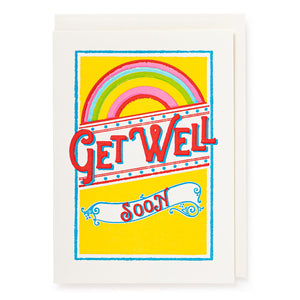 Card Get Well Rainbow