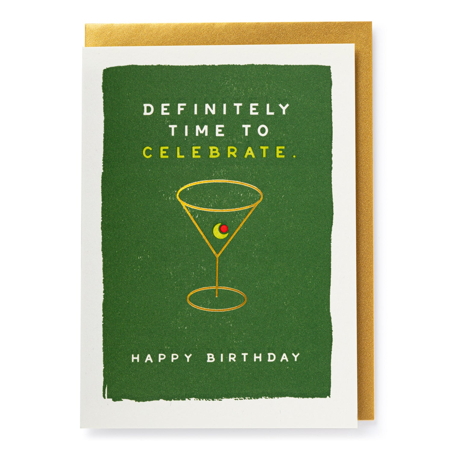 Card Martini Birthday