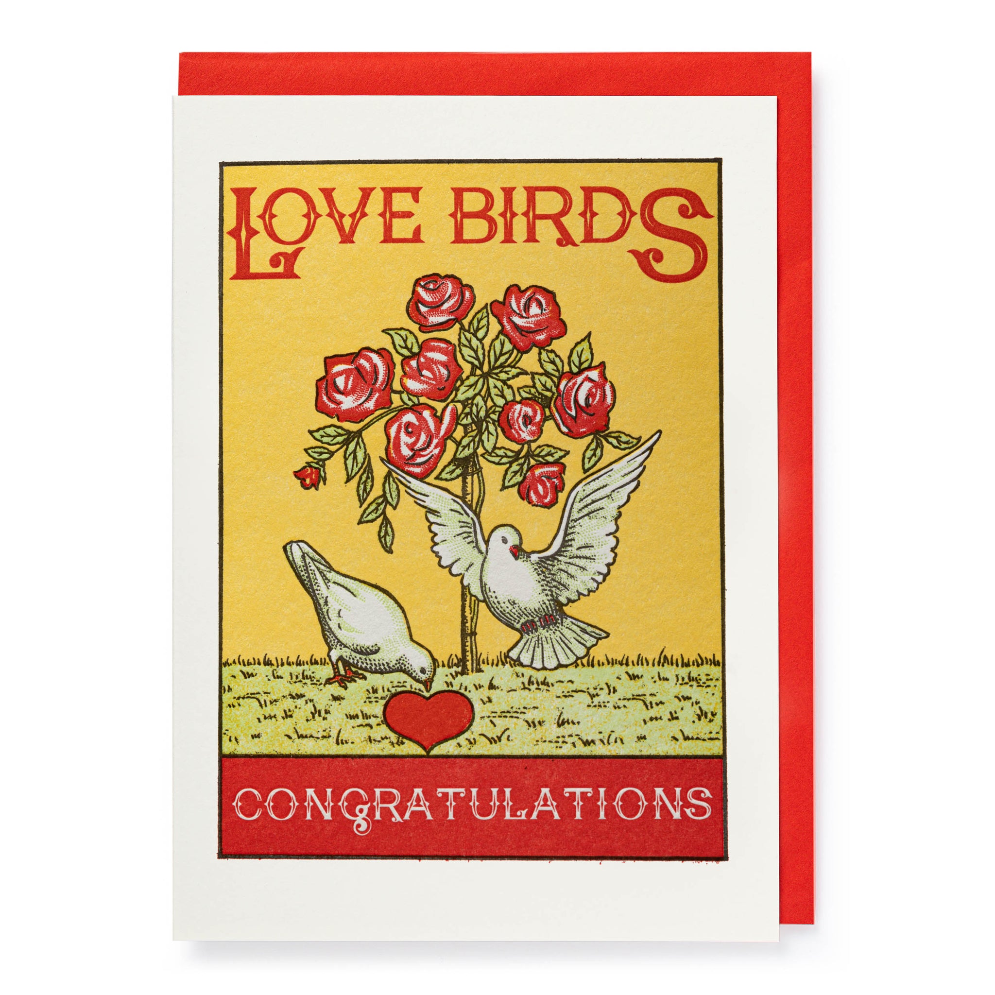 Card Love Birds