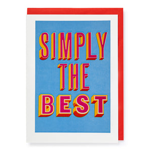 Card Simply the Best