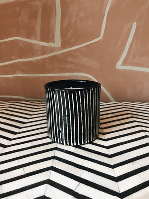 Scented Candle 'Zebre'