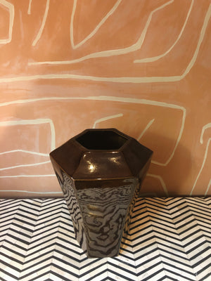 Vase Brown Ecri