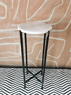 Side Table Marble Round