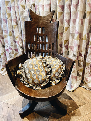 African Wooden Chair
