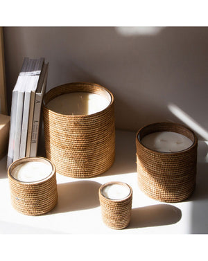 Scented Candle 'Raphia' S