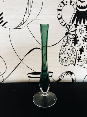 Vintage Small Vase Green