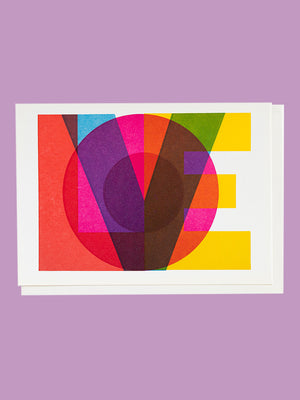 Card block Love by Pressink Large