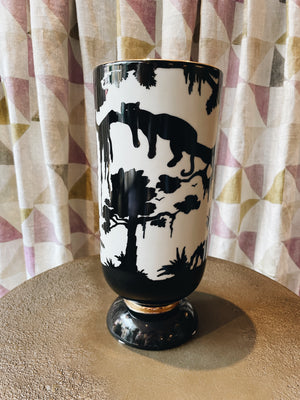 Jungleprint Porcelain Vase