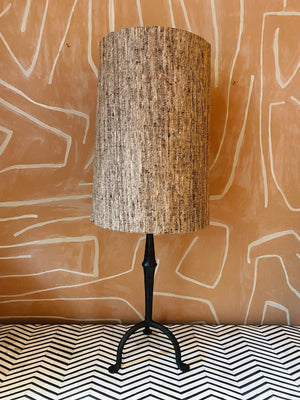 Lampshade Silk Brown