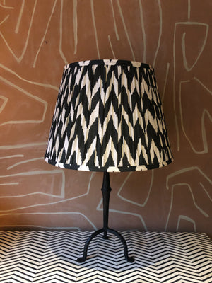 Lampshade Ikat Black & White