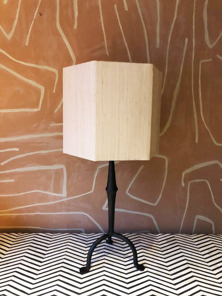 Lampshade Silk Ecru