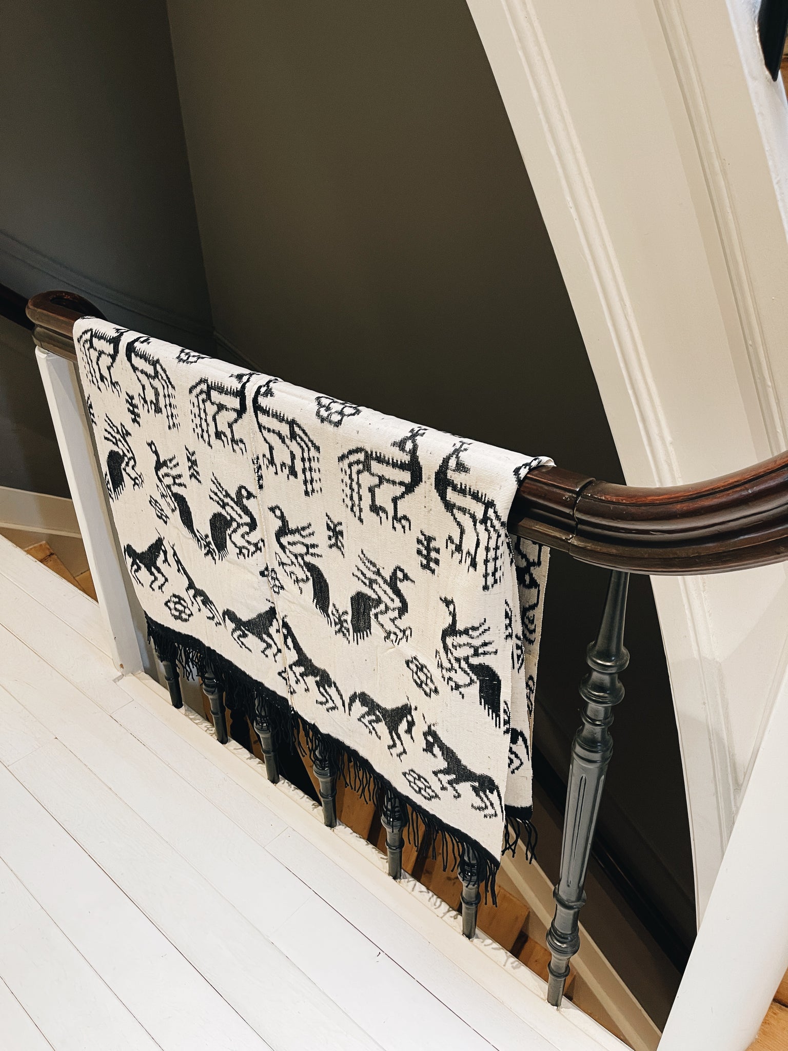 Vintage Ikat Sumba Animal Pattern