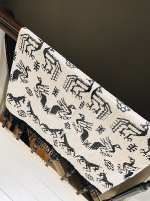 Vintage Ikat Sumba Animal Pattern