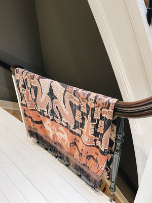 Vintage Ikat Sumba Animal Pattern