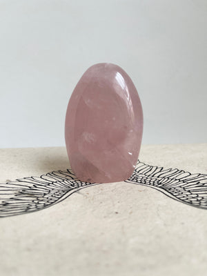 Lilac Rosequartz Stone