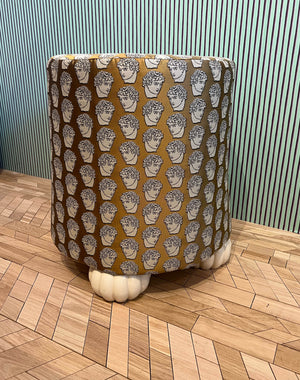 Upholstered Stools by Atelier ND Interior