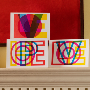 Card block Love by Pressink Large