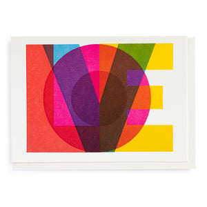 Card block Love by Pressink Large