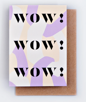 Card Wow Wow Wow
