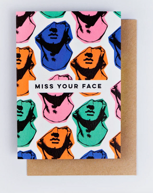 Card Miss Your Face