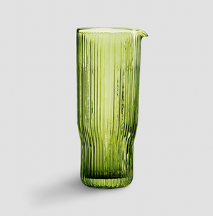 Green Ruffle Jug