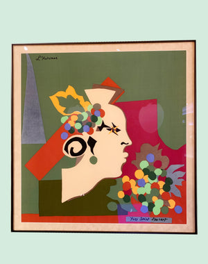 Vintage Yves Saint Laurent artwork - Main Image