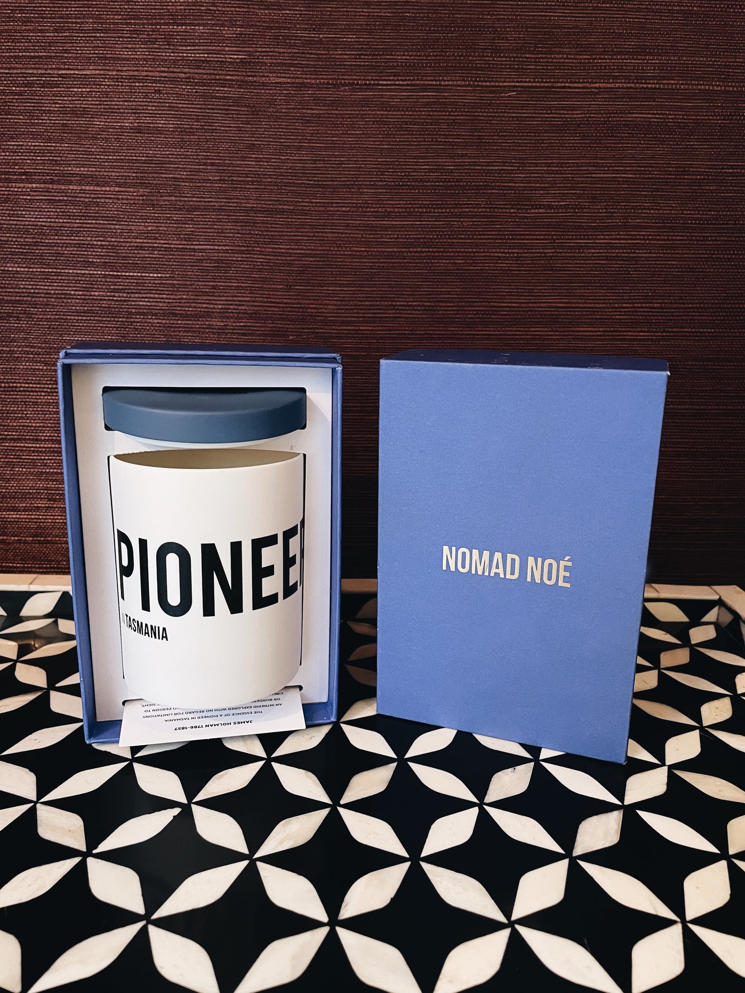 Scented Candle Nomad Noe 'Pioneer in tasmania'