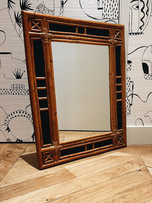 Vintage mirror Rotan